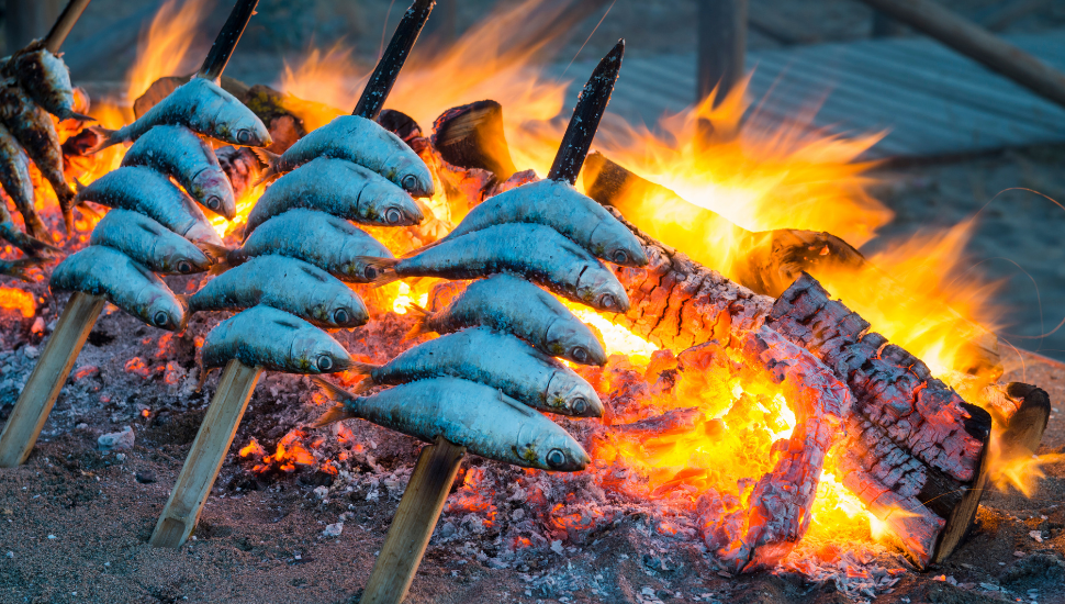 Spanish Grilled Sardines