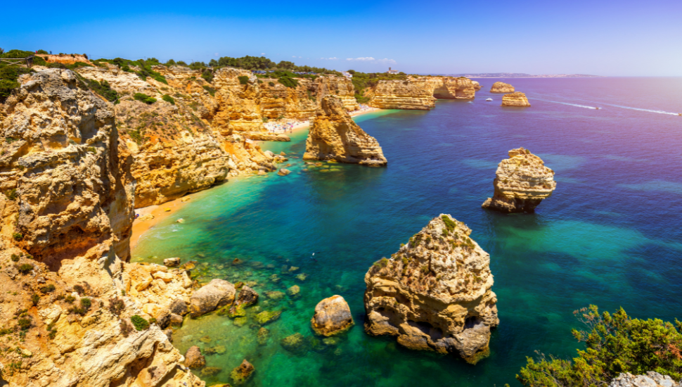 Marinha Beach, Portugal