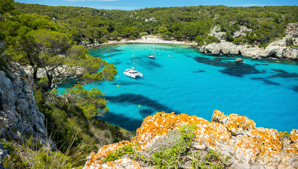 Cala Macarella beach, Menorca, Spain