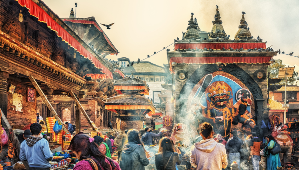 Kala Bhairava Temple, Kathmandu, Nepal