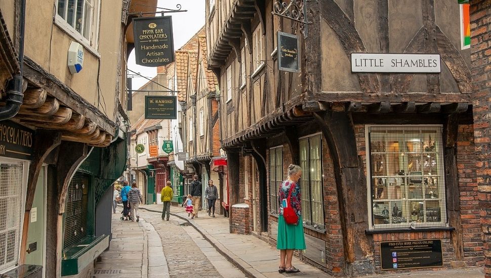 Street in York, UK