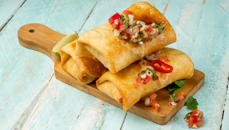 Traditional Mexican Cuisine: Chimichangas