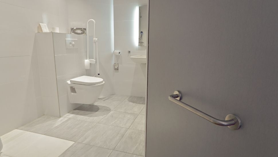 Disability friendly accessible bathroom