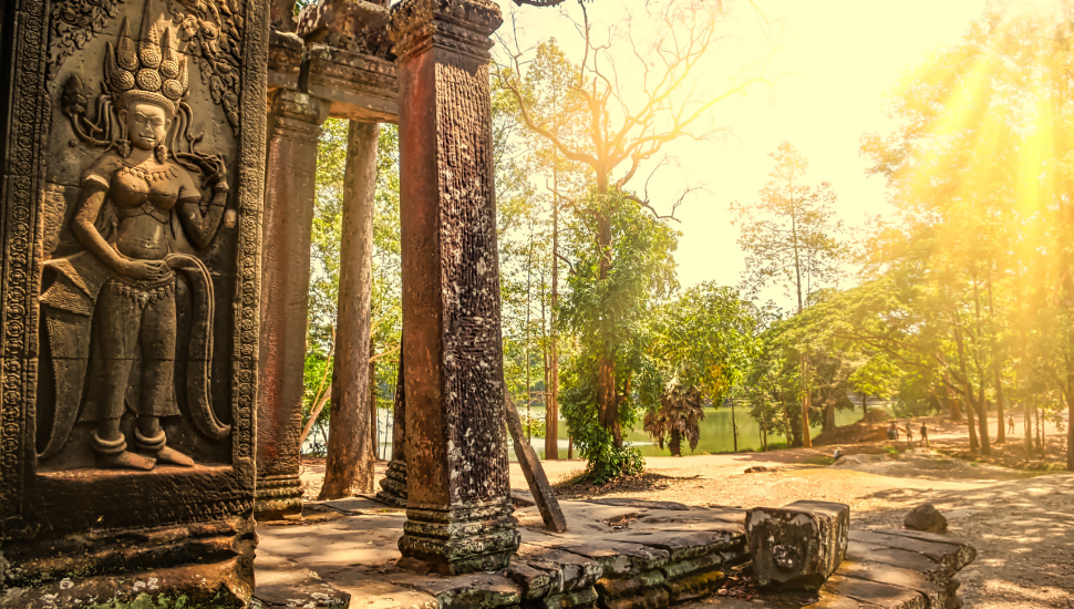Angkor Wat temple, Cambodia, Asia