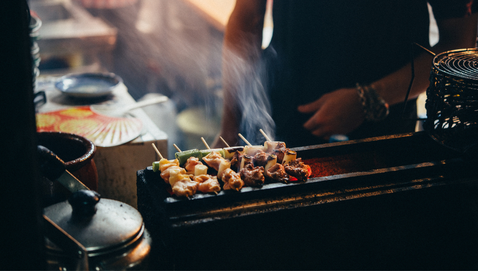 Japanese dining at Omoide Yokocho