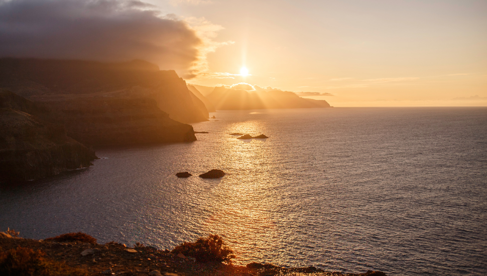 Sunset in Madeira: Ponta do Rosto