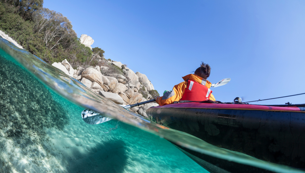 Kayaking in Corsica