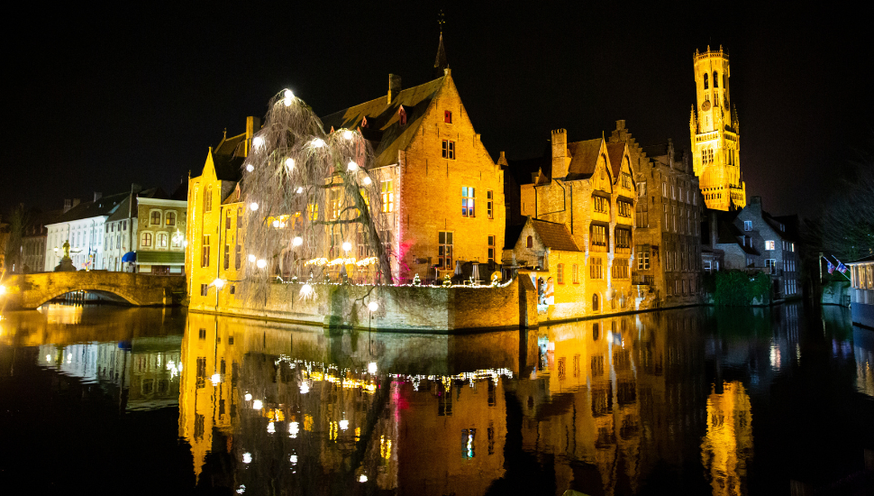 Bruges, Belgium at Christmas