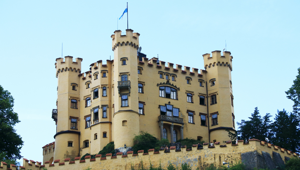 Hohenschwangau Castle. Germany