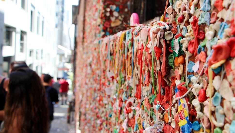 Gum Wall Seattle USA