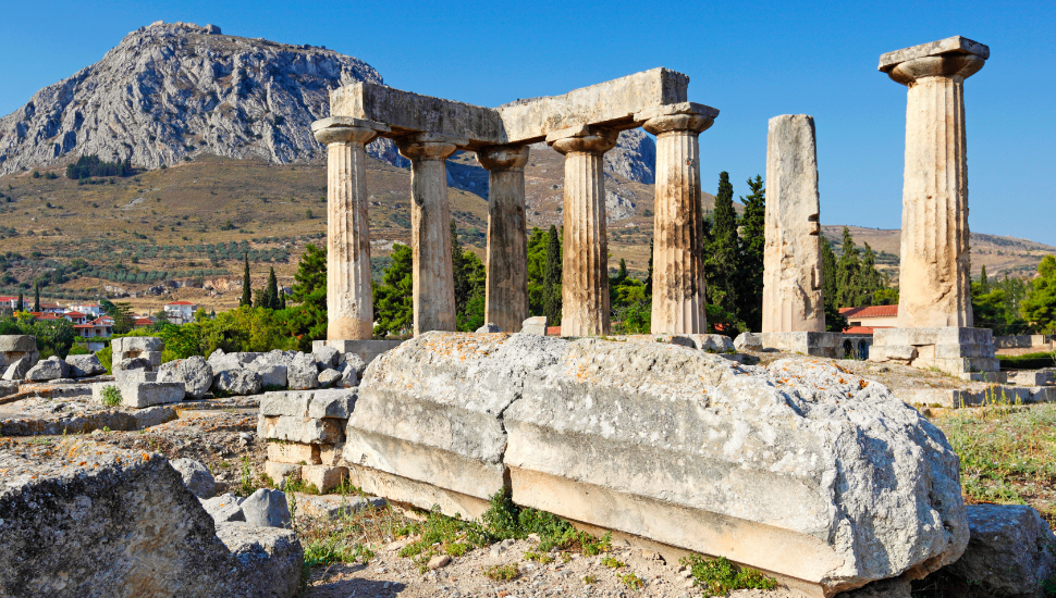 Temple of Apollo, Corinth, Greece