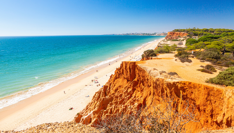 Praia da Falésia, Portugal