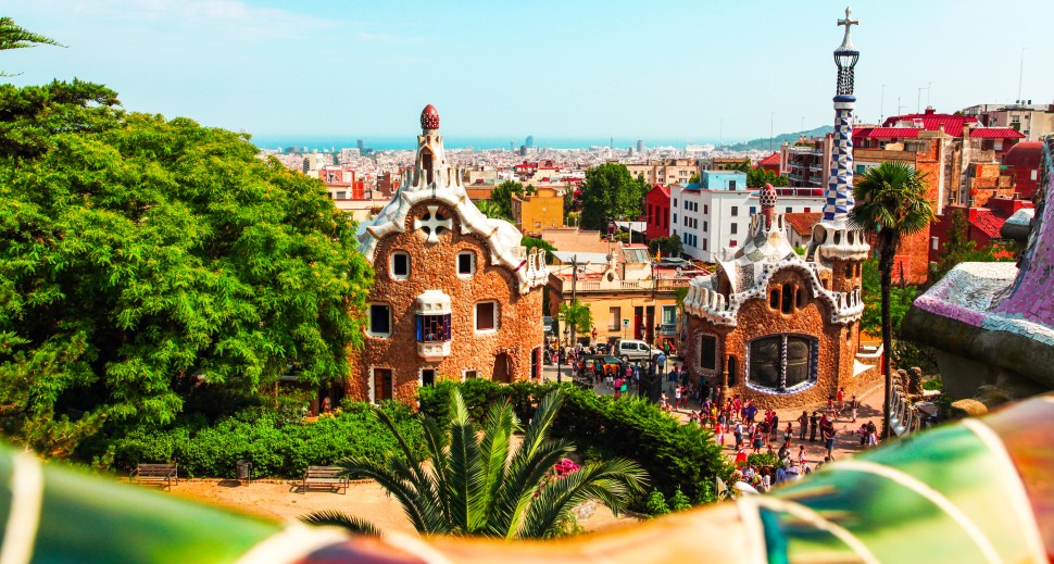 Park Guell, Barcelona, Spain