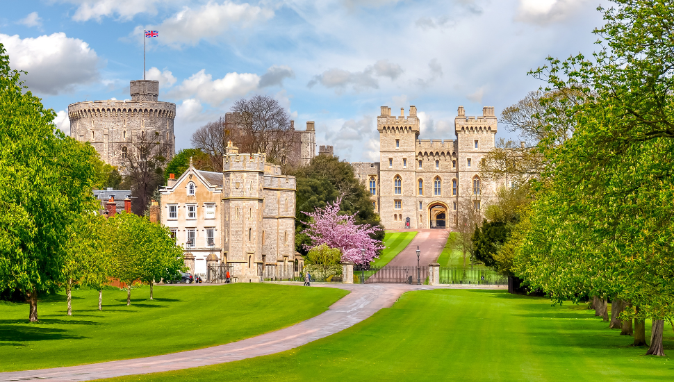 The Long Walk - Windsor Castle, UK