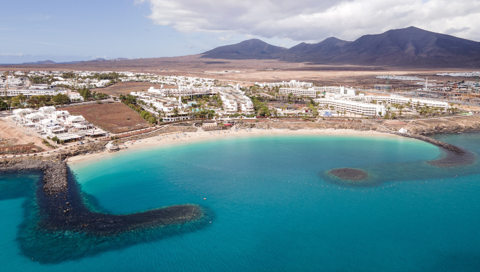 Playa Dorada Beach, Lanzarote