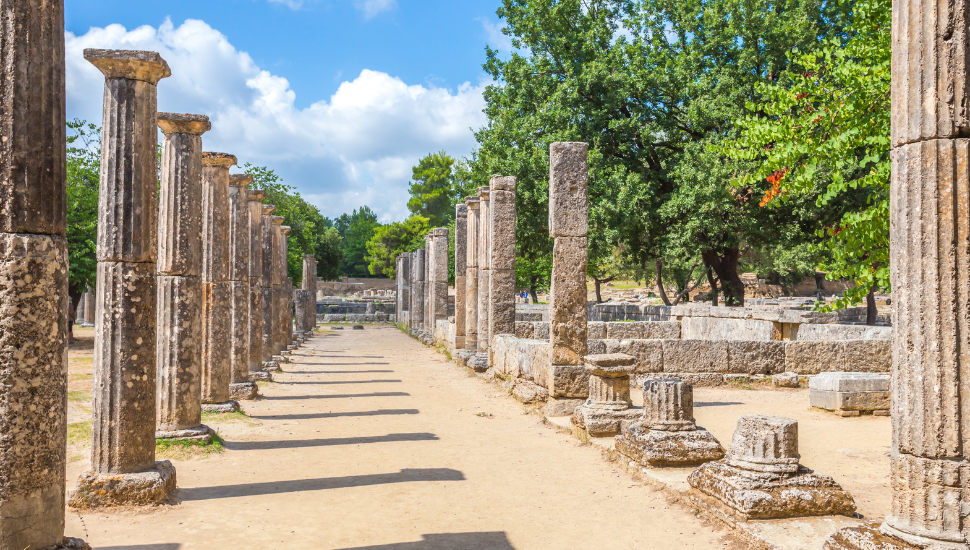 Ruins of Olympia, Greece