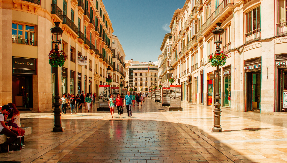 Malaga Shopping Street